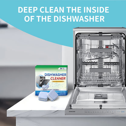 Dishwasher Descaler Eco-Friendly Cleaner Tablets Removes Limescale