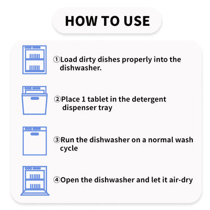 Eco Friendly Dishwashing Tablets