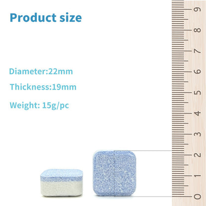 Solid Eco-friendly Washing Machine Cleaner Detergent Tablets