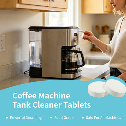 Coffee Machine Water Tank Limescale Cleaning Tablets