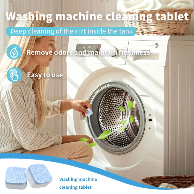 Solid Eco-friendly Washing Machine Cleaner Detergent Tablets