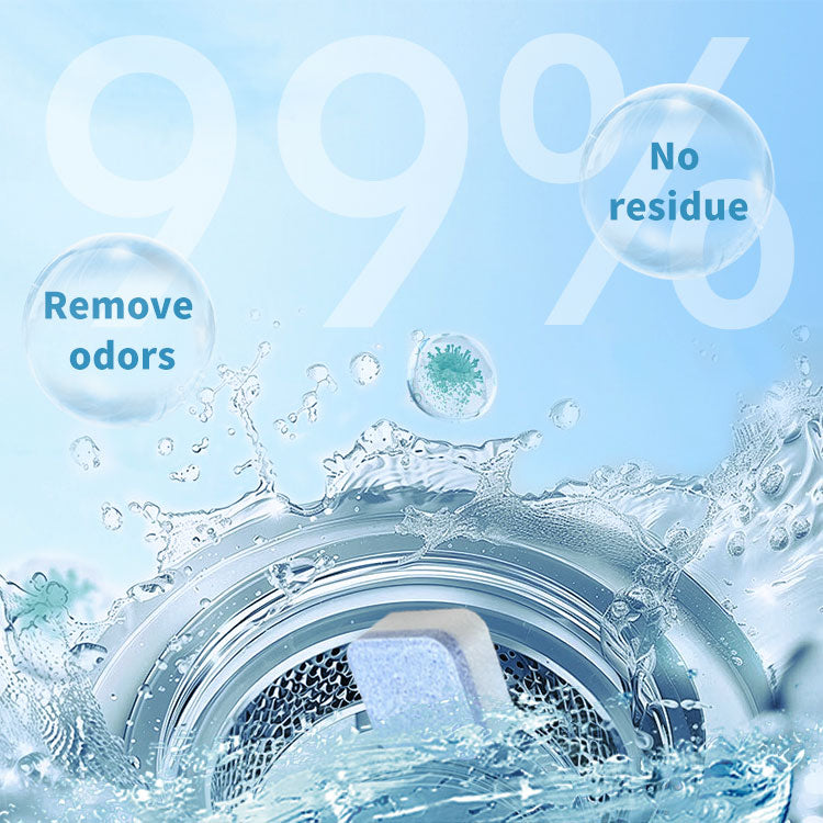 Solid Eco-friendly Washing Machine Cleaner Detergent Tablets