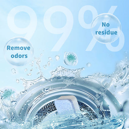 Solid Eco-friendly Washing Machine Cleaner Detergent Tablets