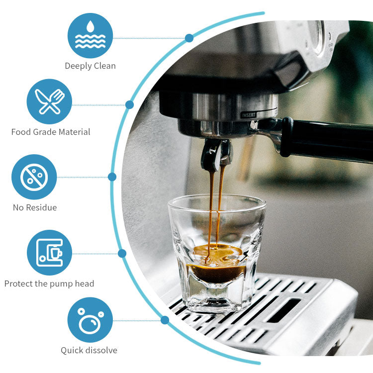 Espresso Coffee Machine Cleaning Tablets