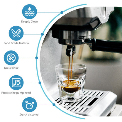 Espresso Coffee Machine Cleaning Tablets